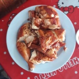ไก่ย่างวิเชียรบุรีสองสาวสี่แยกบ้านนายก -
