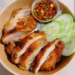 น่องไก่ย่างร้อนๆ