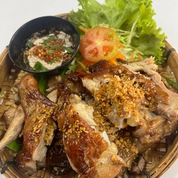 ไก่ย่างเพลิน    (จานใหญ่)