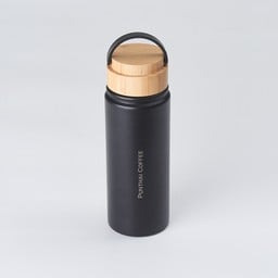 กระบอกฝาลายไม้ไผ่ 550ml.