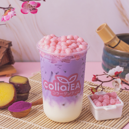 มันม่วง นมสด ทูโทน Deli