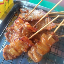 หมูโบราณ10ไม้ แถมฟรีข้าวเหนียว1ห่อ