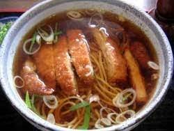 Soba-Hot-Tonkatsu-400g โซบะร้อน+ทงคัตสึ 温かいとんかつそば400