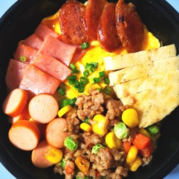 ข้าวไข่ข้นทรงเครื่ง