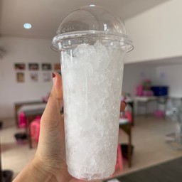 นำ้แข็ง+แก้ว