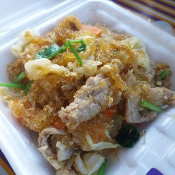 วุ้นเส้นผัดไข่