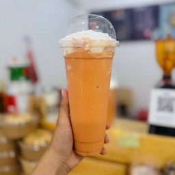 ชาไทยปั่นเพิ่มครีมชีส