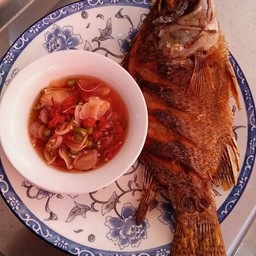 ปลานิลทอด