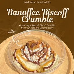 Banoffee Biscoff Crumble