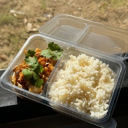 ข้าวไก่กระเทียม