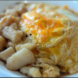 ข้าวไข่ยิ้มปลาดอลลี่ย่างซอสเทอริยากิ