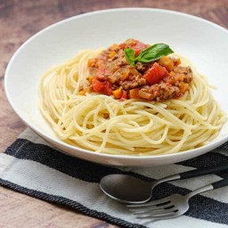 สปาเก็ตตี้ซอสหมู