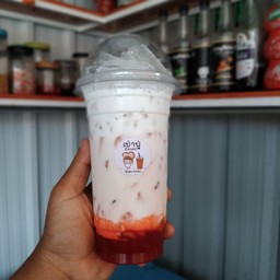 นมสดสตอเบอรี่