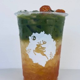 มัทฉะบ๊วยน้ำผึ้ง