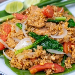 ข้าวผัดรถไฟหมูนุ่ม