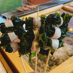 สามชั้นพันสาหร่ายวากาเมะ