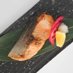 Salmon Shio Yaki.