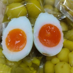 ไข่ต้มยางมะตูม (ไข่เป็ด)