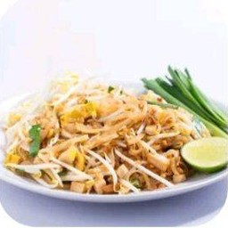 ผัดไทยมังสวิรัติเส้นจันท์ ไม่ใส่ไข่ (พิเศษ)