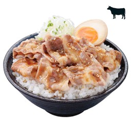 ข้าวหน้าเนื้อย่างมิโซะ