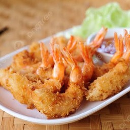 กุ้งชุบแป้งทอด