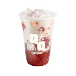 นมสด สตรอเบอร์รี่