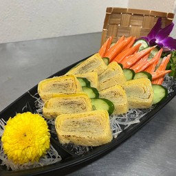 ซาซิมิปูอัด+ไข่หวาน