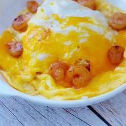 ข้าวไข่ข้นกุ้ง