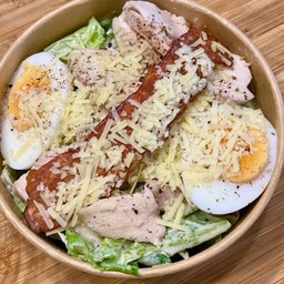 Caesar Salad Egg Chicken Bacon