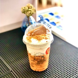 บิสคอฟ ชาไทยลาเต้