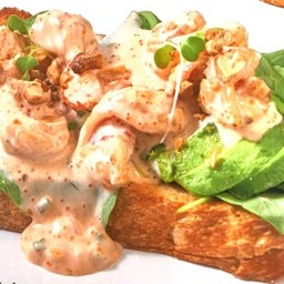 Avocado Shrimp Toast