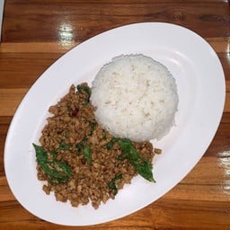 ครัว 95 กะเพราพริกคั่ว ข้าวไข่เจียว