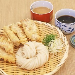 Chicken Tempura Zaru Udon
