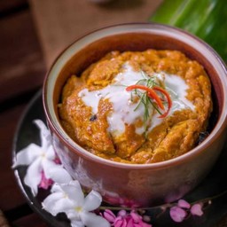 ข้าวราดห่อหมก …