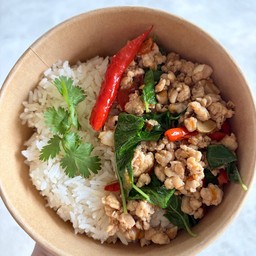 ข้าวกระเพราไก่