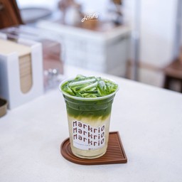 มัทฉะน้ำผึ้งเย็น