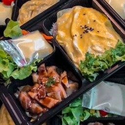 ข้าวไข่ข้น ไก่ย่างเทอริยากิ