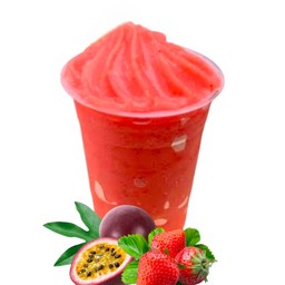 เสาวรส+สตอเบอรี่ ปั่น