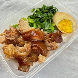 ข้าวขาหมู+คากิ