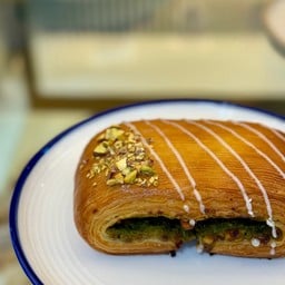 Pistachio Chocolate Pain Suisse