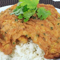 ข้าวไข่เจียวหมูสับ