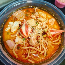 ชาบูหม่าล่าผสมกระดูกหมู