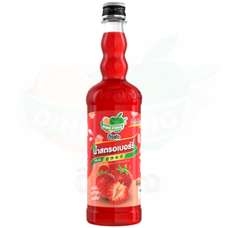 ชาเขียวสตอเบอร์รี่