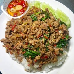 ข้าวกะเพราหมูสับ
