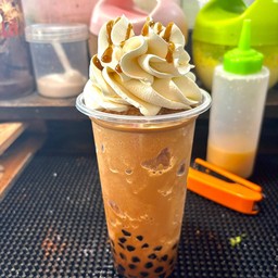 กาแฟโบราณปั่นวิปครีม