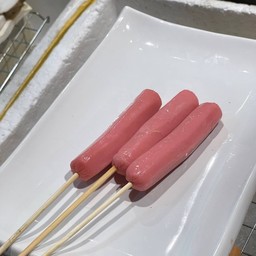 ไส้กรอกนม (สีชมพู)