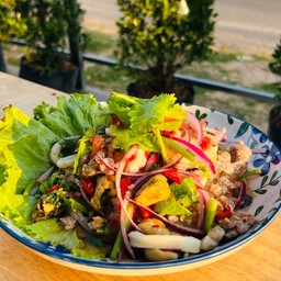 ยำวุ้นเส้นทะเล