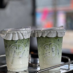 มัทฉะนมสด