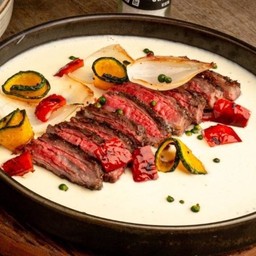 Aus.Black Angus Flank (ms 3) Steak with Gracil Cream Cheese Sauce 220g