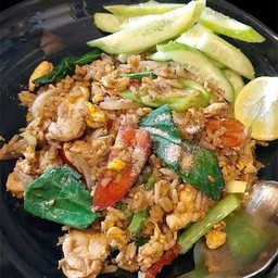 ข้าวผัดหมูโบราญ จานเล็ก